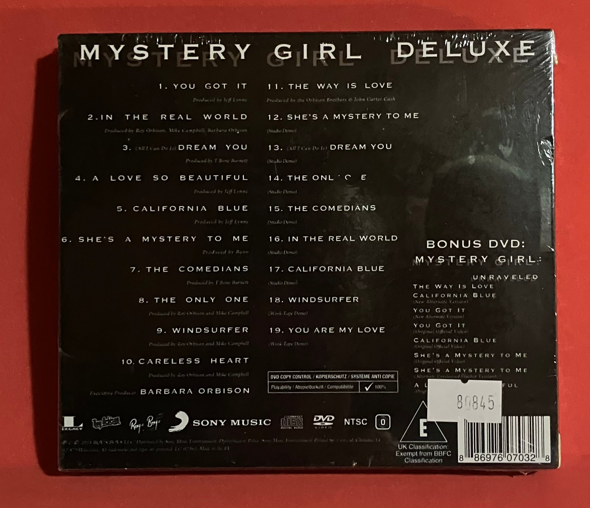 CD+DVD!ロイ・オービソン / MYSTERY GIRL DELUXE Roy Orbison CD+DVD!ロイ・オービソン / MYSTERY GIRL DELUXE Roy Orbison