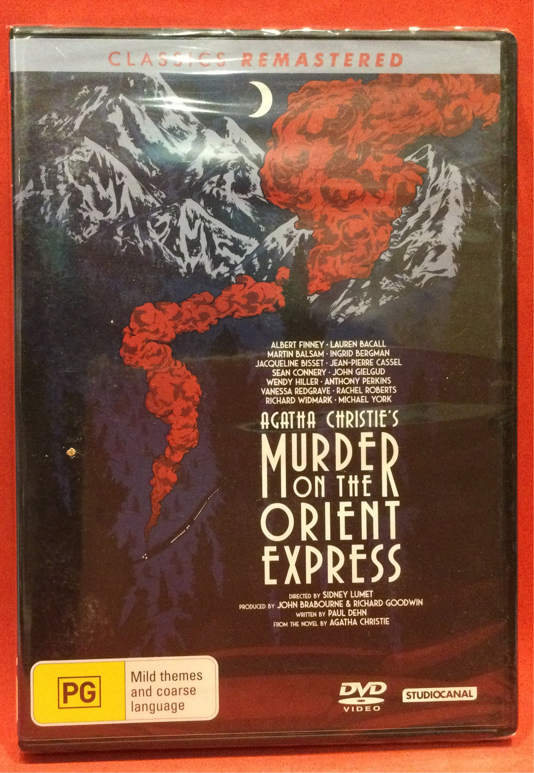 MURDER ON THE ORIENT EXPRESS - DVD (SEALED) - CLASSISC