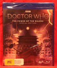 Load image into Gallery viewer, BBC DOCTOR WHO - THE POWER OF THE DALEKS - SPECIAL EDITION - 3 DISCS - BLU-RAY  (NEW /SEALED)

