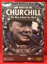 Load image into Gallery viewer, WINSTON CHURCHILL - THE MAN BEHIND THE MYTH - 4 DISCS - DVD (NEW/ SEALED)
