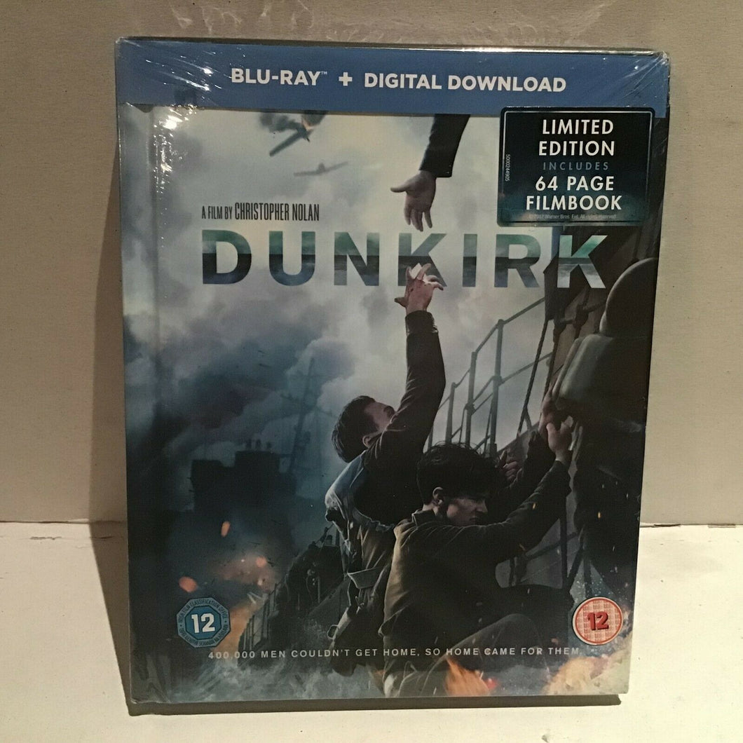 DUNKIRK - LTD ED. BLURAY DIGIBOOK - NEW/ SEALED UK (B)