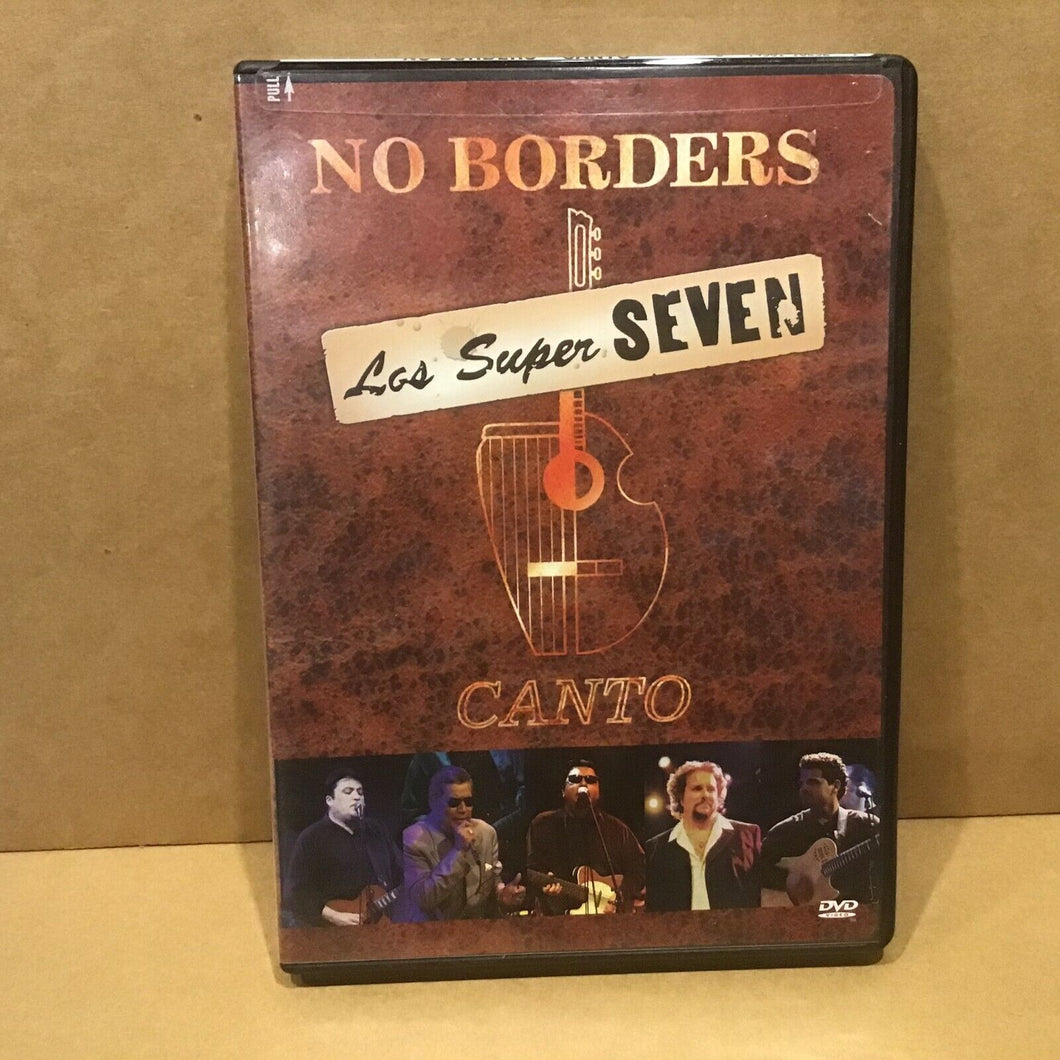 LOS SUPER SEVEN - NO BORDERS ...CANTO - DVD - RARE LATIN JAZZ - ZONE 1