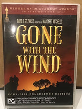 Load image into Gallery viewer, GONE WITH THE WIND - 4 DISC COLLECTOR&#39;S EDITION - DVD SET - (USED)
