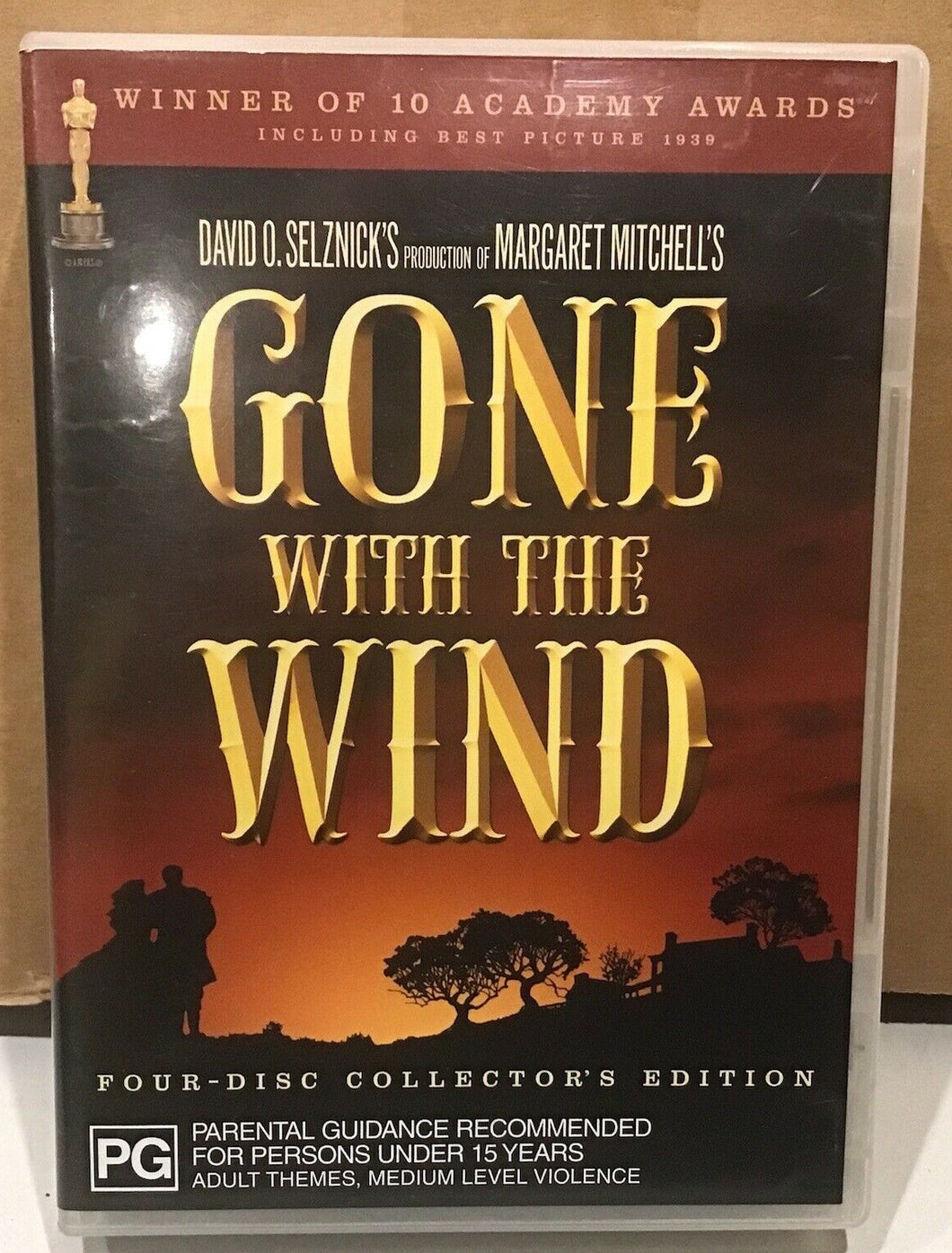 GONE WITH THE WIND - 4 DISC COLLECTOR'S EDITION - DVD SET - (USED)