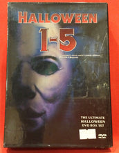 Load image into Gallery viewer, HALLOWEEN - 1 - 5 - THE ULTIMATE HALLOWEEN DVD BOX SET - 5 DVD DISCS (SEALED)
