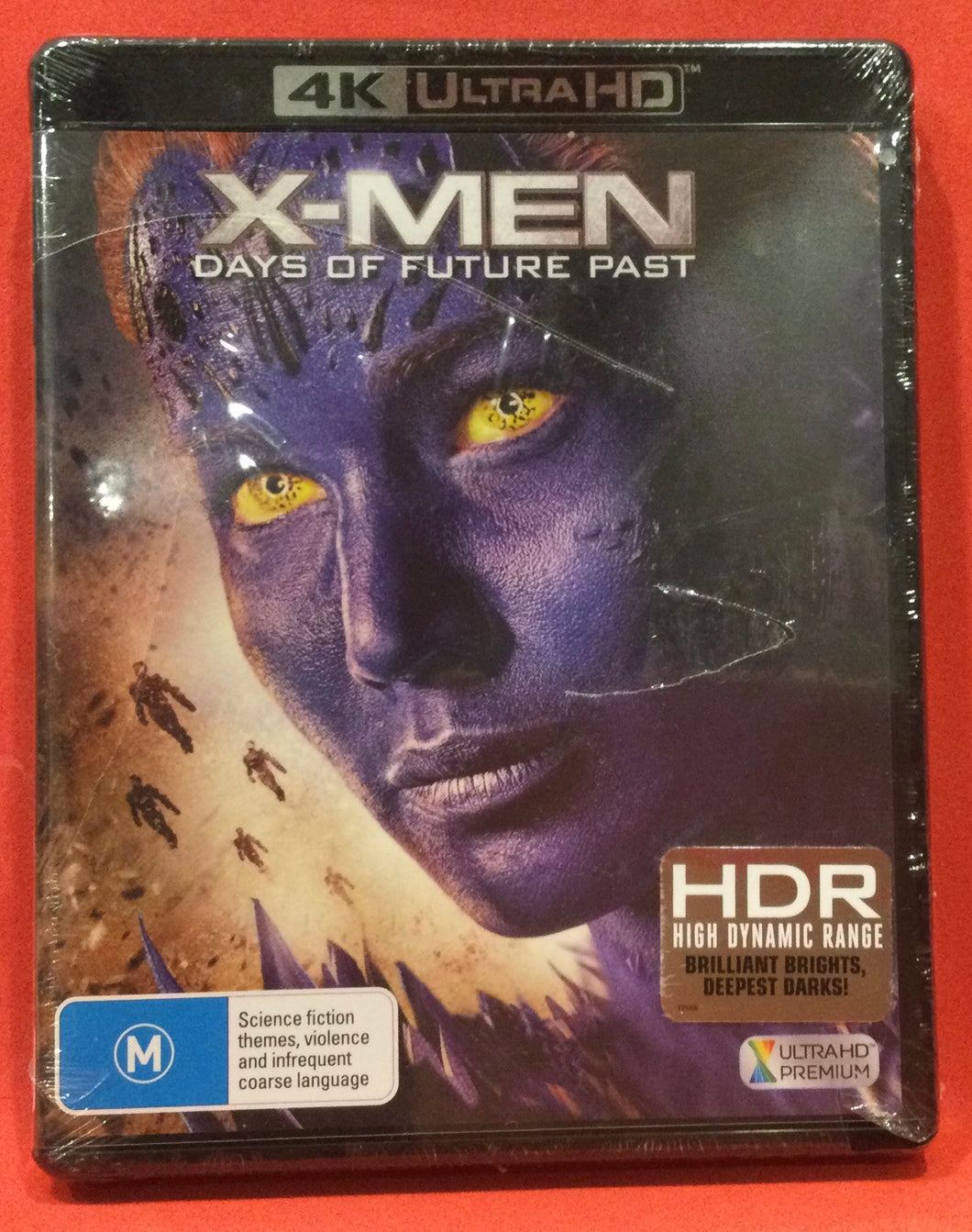 X-MEN DAYS OF FUTURE PAST - 4K ULTRA HD - BLU-RAY DVD (SEALED)