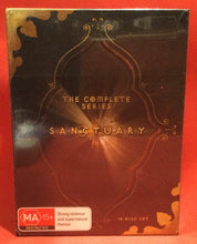 Load image into Gallery viewer, SANCTUARY - THE COMPLETE SERIES - 18 DVD DISCS (SEALED)
