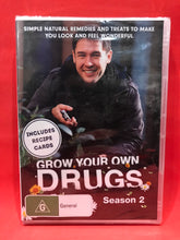 Load image into Gallery viewer, GROW YOUR OWN DRUGS - NATURAL REMEDIES - SEASON 2 - DVD (SEALED)
