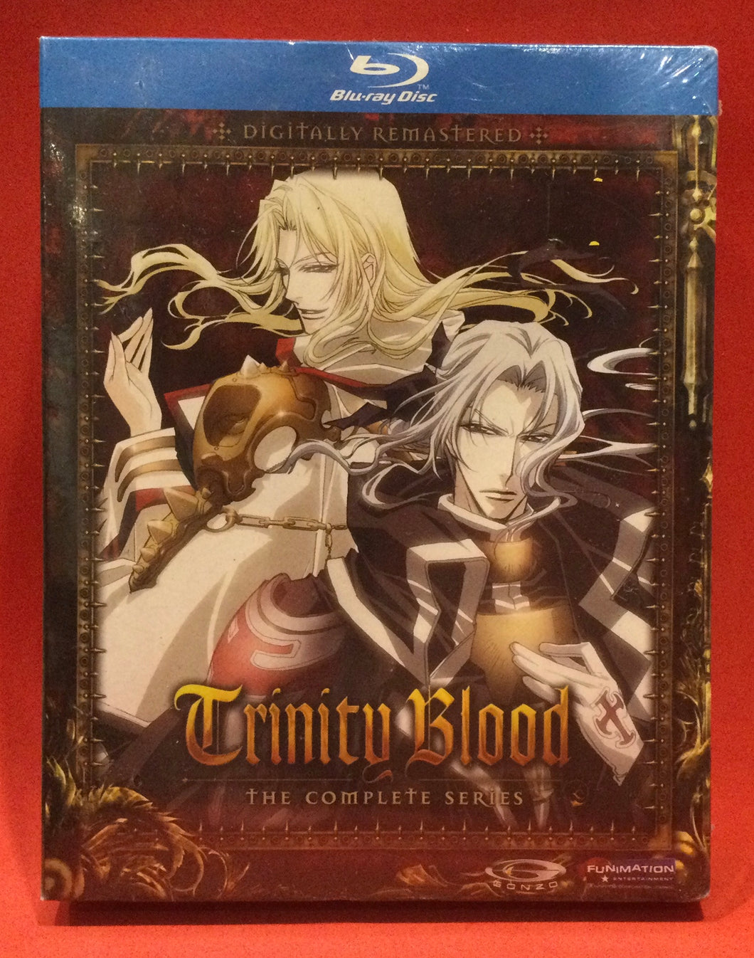 TRINITY BLOOD - COMPLETE SERIES - 3 DVD DISCS - BLU-RAY (SEALED)