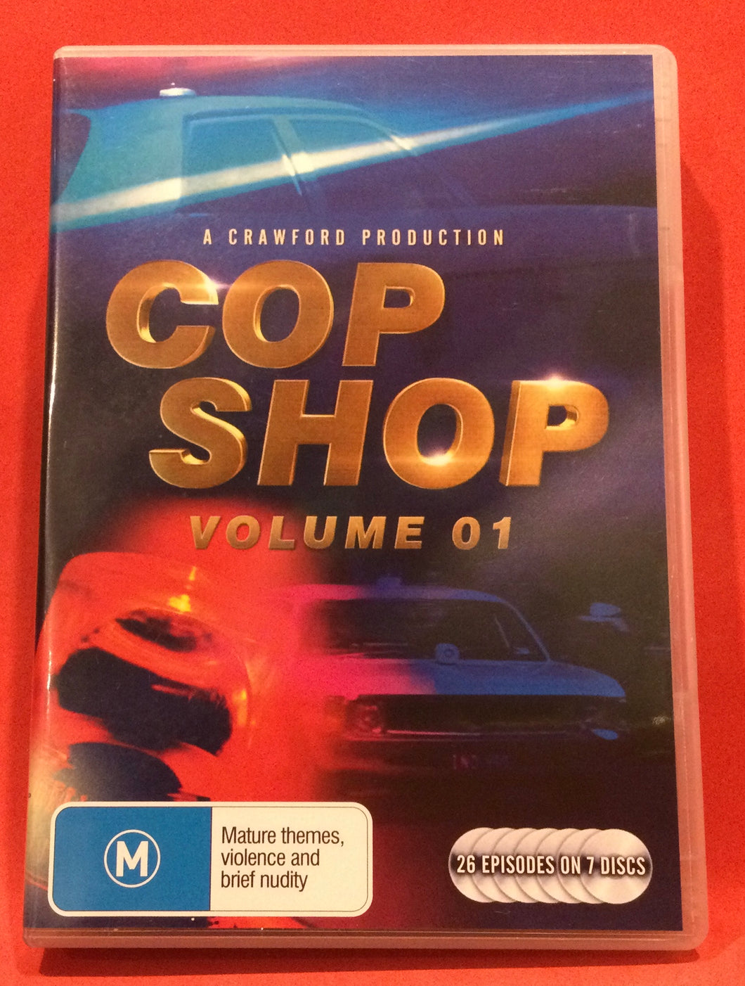 COP SHOP - VOLUME 1 - 7 DVD DISCS (USED)