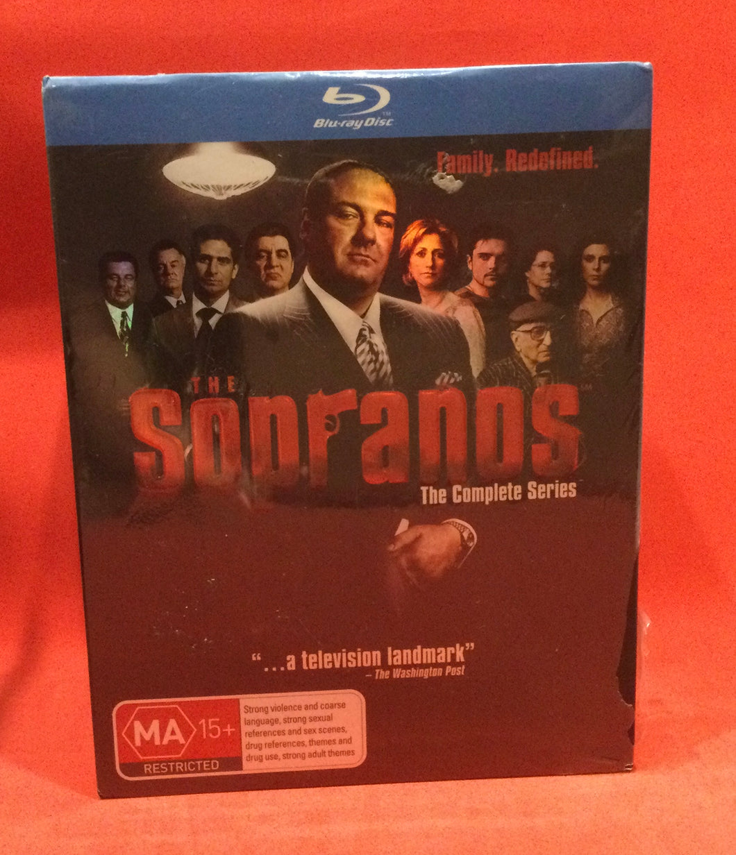 SOPRANOS, THE - COMPLETE SERIES - BLU-RAY - 28 DISCS (SEALED)