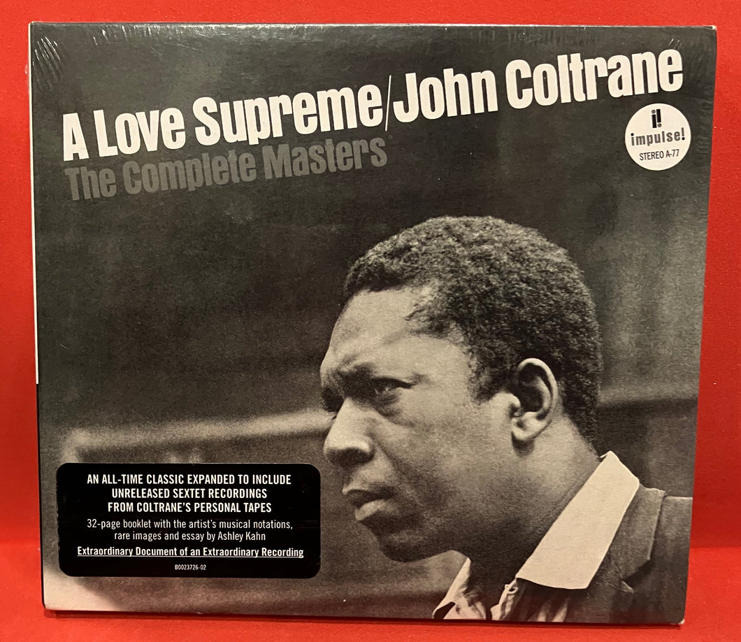 JOHN COLTRANE - A LOVE SUPREME COMPLETE MASTERS -SEALED CD