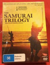 Load image into Gallery viewer, SAMURAI TRILOGY, THE - 3 DVD DISCS (SEALED)
