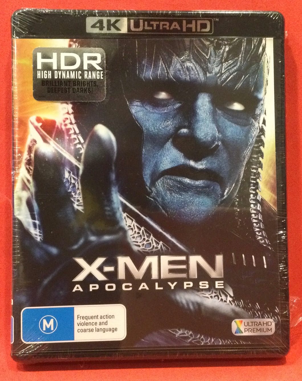 X-MEN APOCALYPSE - 4K ULTRA HD - BLU-RAY DVD (SEALED)
