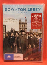 Load image into Gallery viewer, DOWNTON ABBEY SEASON FIVE 5 DISC SET -  DVD (NEW / SEALED)
