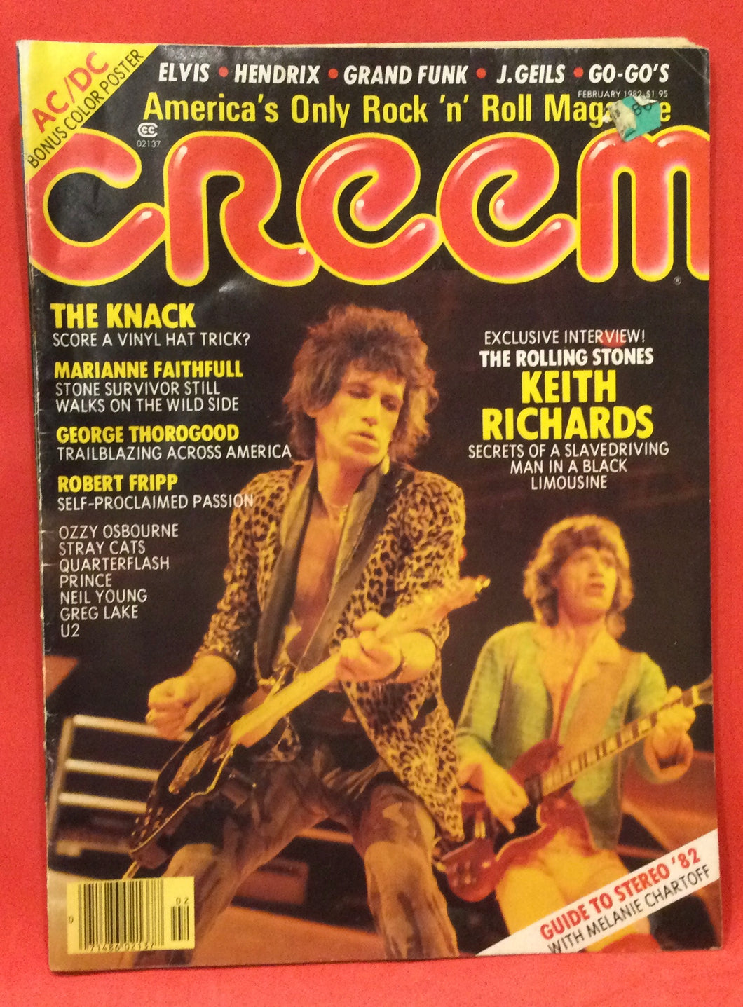 CREEM MAGAZINE - FEBRUARY 1982