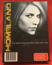 Load image into Gallery viewer, HOMELAND - COMPLETE SEASON 1 &amp; 2 DVD (SEALED)
