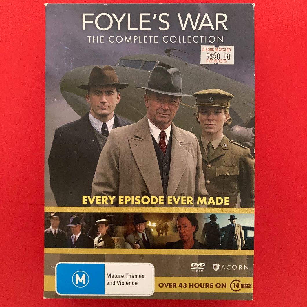 Foyle’s War - The Complete Collection (Region 4 PAL) USED 14DVD