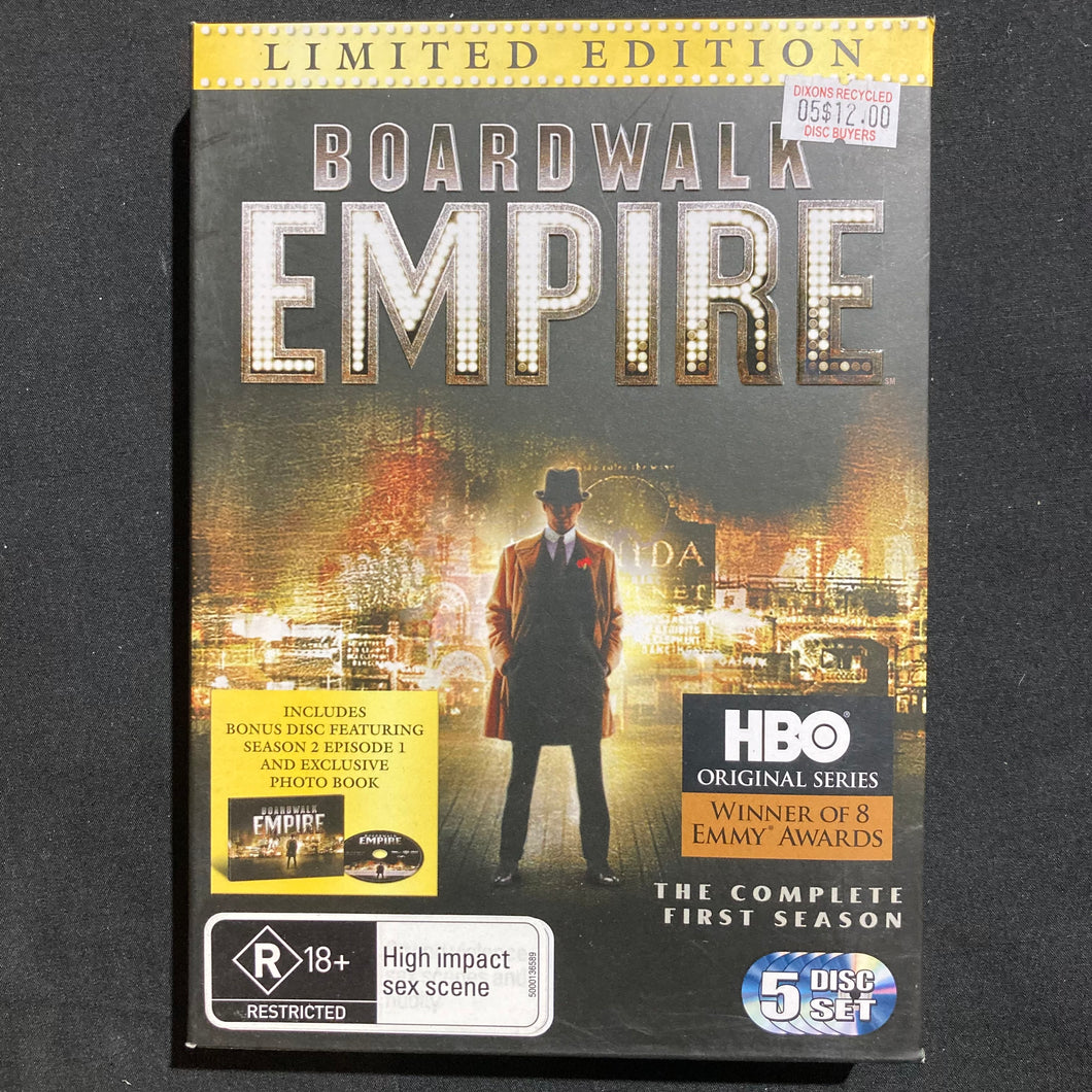 Boardwalk Empire - The Complete First Season (Region 4 PAL) USED 5DVD