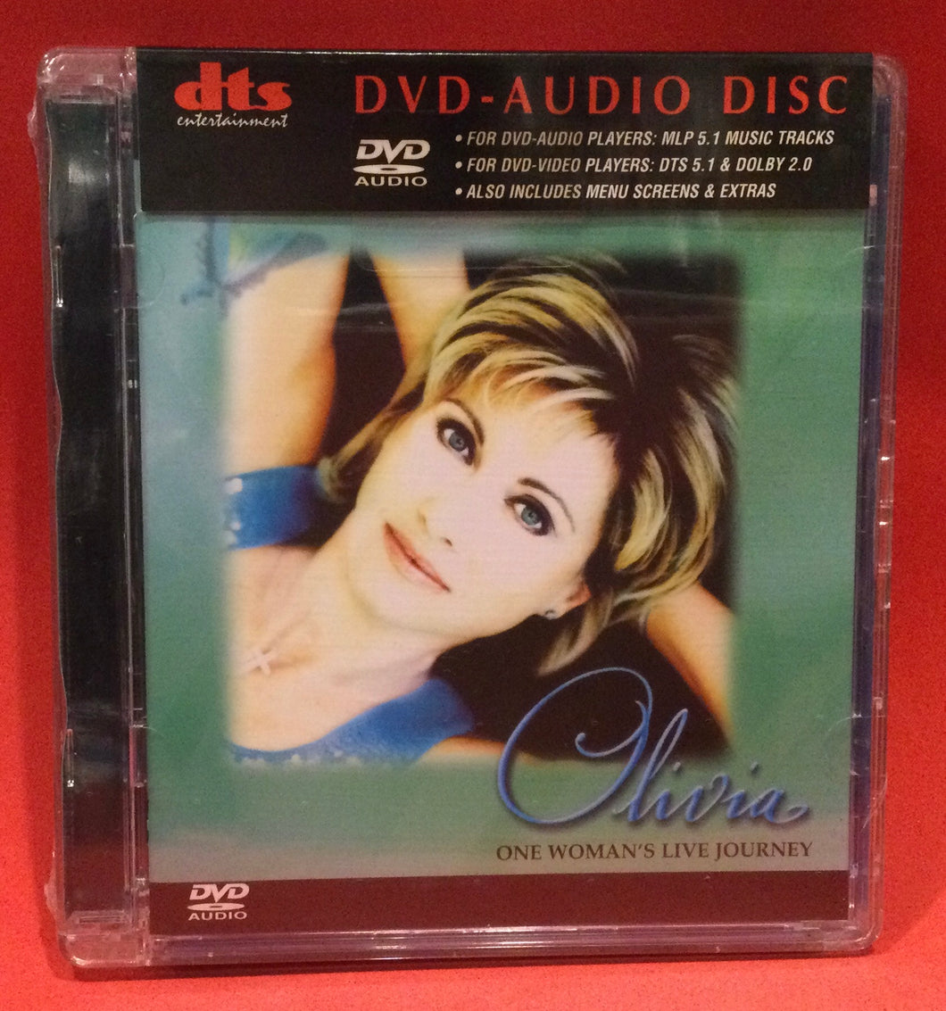 NEWTON-JOHN, OLIVIA - ONE WOMAN'S LIVE JOURNEY - DVD-AUDIO DISC (SEALED)