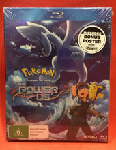 Load image into Gallery viewer, POKEMON - THE POWER OF US - BONUS POSTER - BLU-RAY (SEALED)
