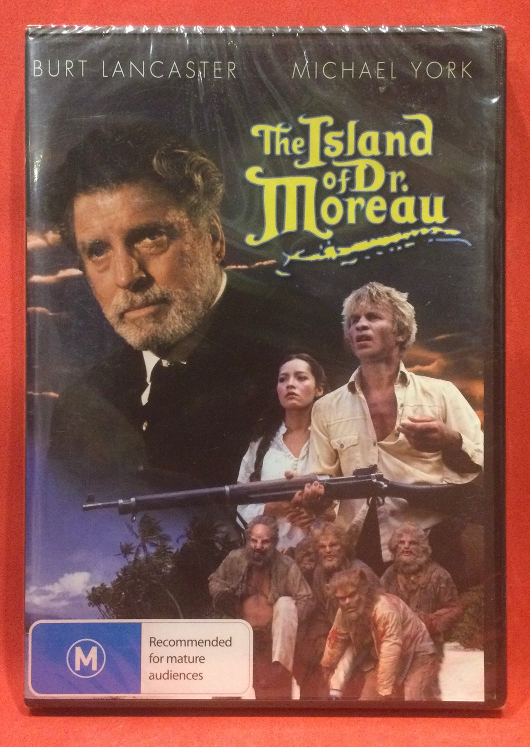 ISLAND OF DR MOREAU, THE  DVD (BURT LANCASTER)   (SEALED)