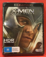 Load image into Gallery viewer, X-MEN FIRST CLASS - 4K ULTRA HD - BLU-RAY DVD (SEALED)
