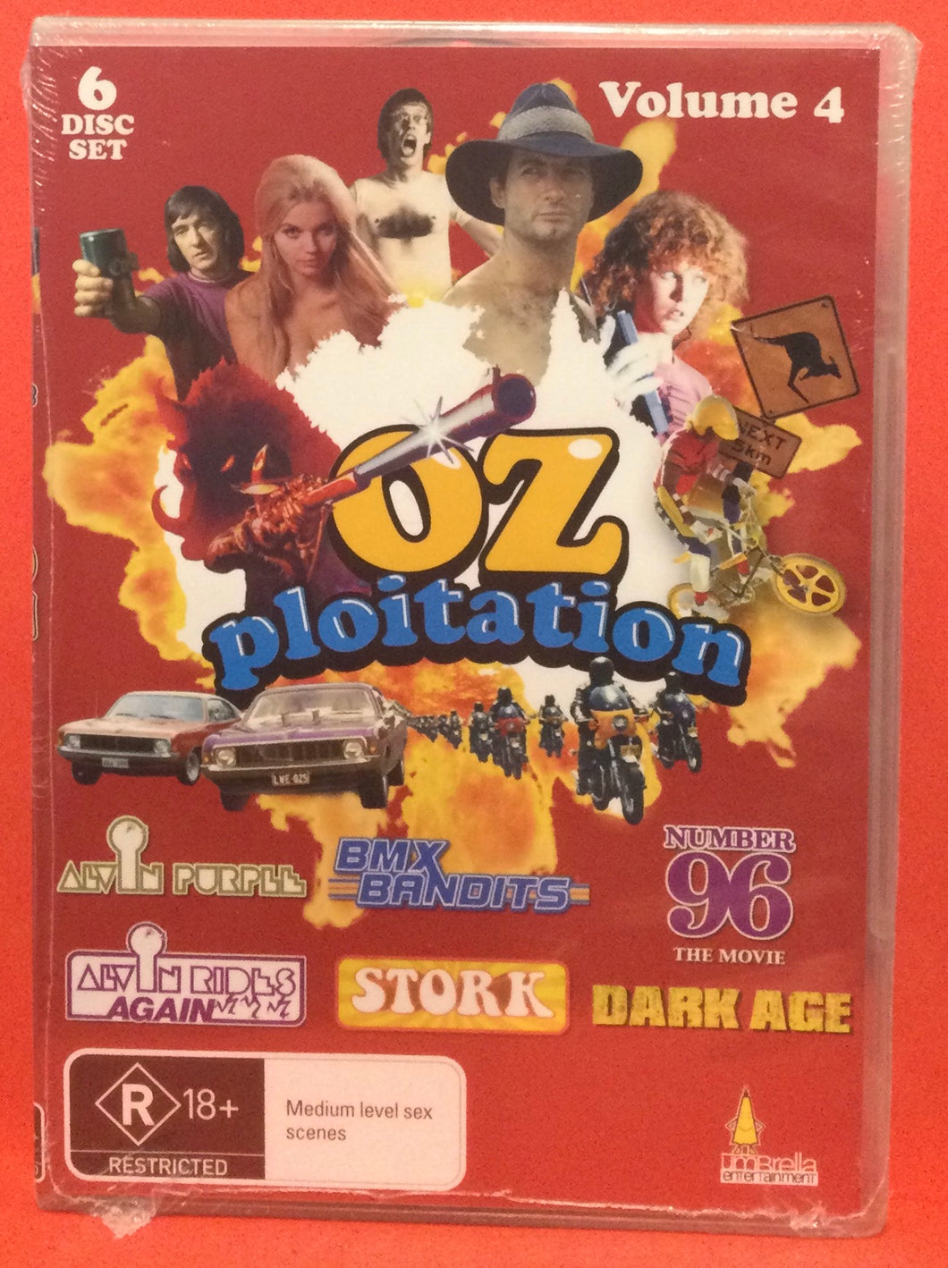 OZPLOITATION VOLUME 4 - 6 DISC SET (SEALED)