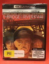 Load image into Gallery viewer, BRIDGE ON THE RIVER KWAI, THE - 4K ULTRA HD + BLU-RAY - 2 DVD DISCS (SEALED)
