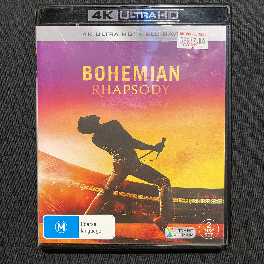 Bohemian Rhapsody 4K ULTRA HD + BLU-RAY USED