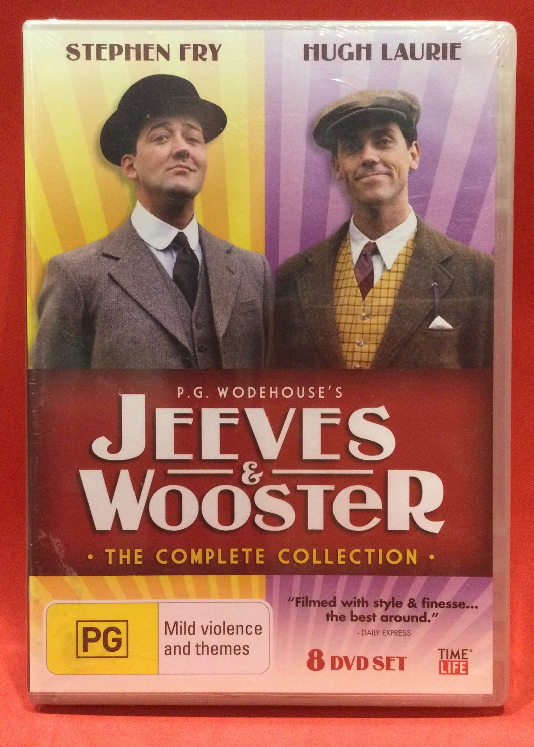 JEEVES & WOOSTER - COMPLETE COLLECTION - 8 DVD DISCS (SEALED)