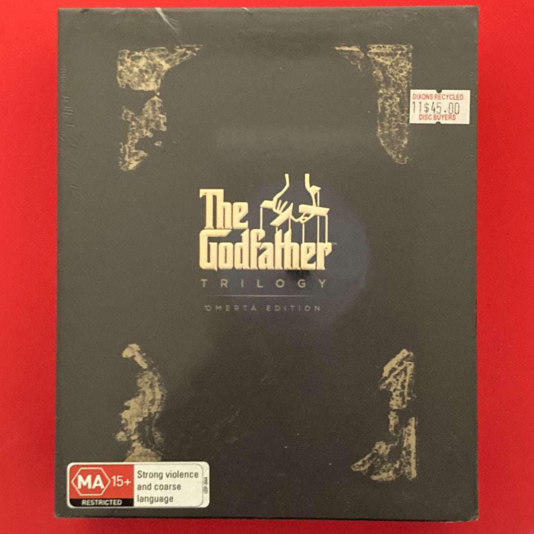 Godfather Trilogy - Omertà Edition (Region B) SEALED 4BLU-RAY