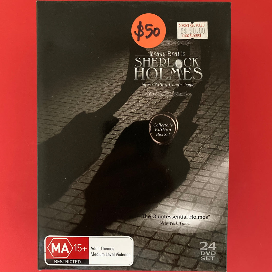 Sherlock Holmes - The Complete Series (Region 4 PAL) USED 24DVD