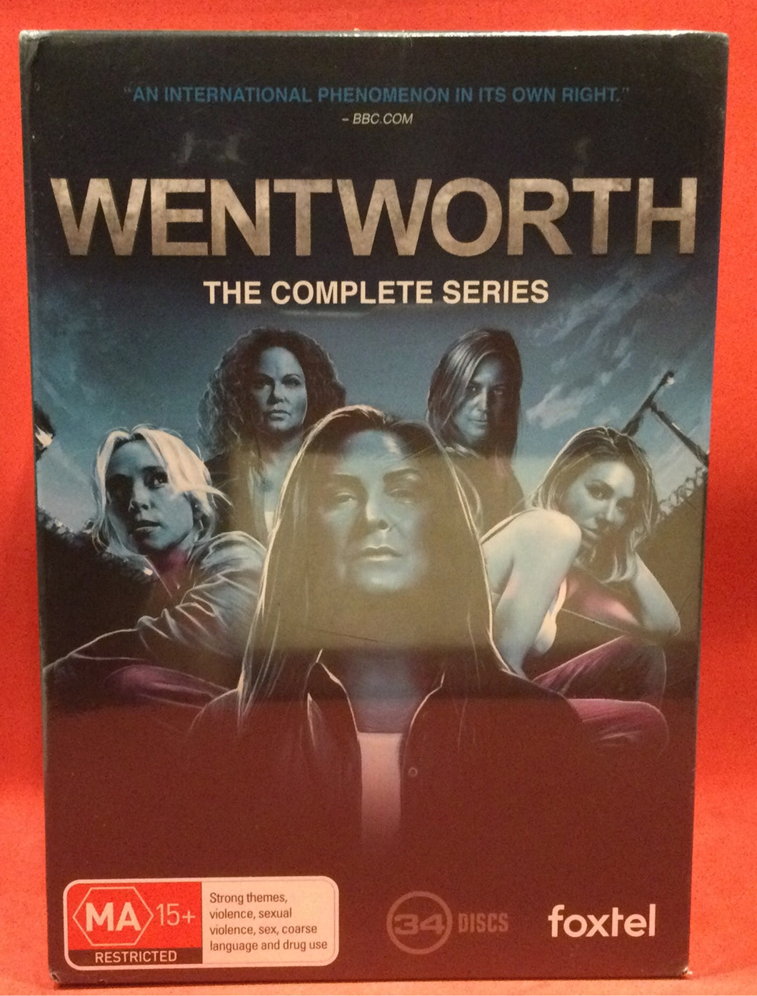 WENTWORTH - THE COMPLETE SERIES 1-8 - 34 DVD DISCS (SEALED)