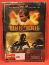 Load image into Gallery viewer, ONG-BAK 1 &amp; 2 - DOUBLE FEATURE  STEELBOOK - 3 DVD SET 2003 (SEALED)
