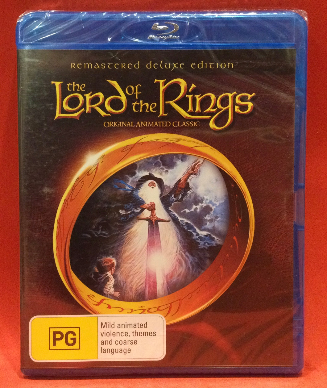 LORD OF THE RINGS, THE (ANIMATED) - BLU-RAY - DELUXE EDITION (SEALED)