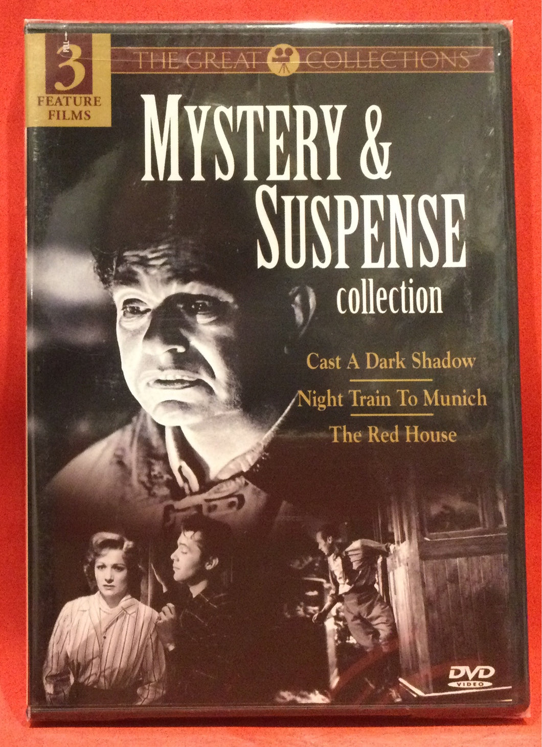 MYSTERY & SUSPENSE COLLECTION - 3 FILMS - DVD (SEALED)
