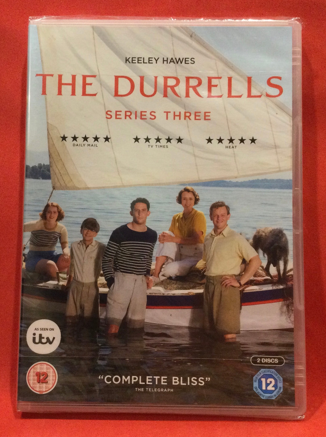 DURRELLS, THE - SEASON THREE - 2 DVD DISCS (SEALED)