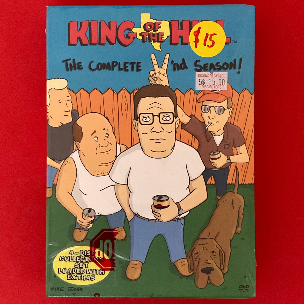 King Of The Hill - The Complete Second Season (Region 1 NTSC) SEALED 4DVD