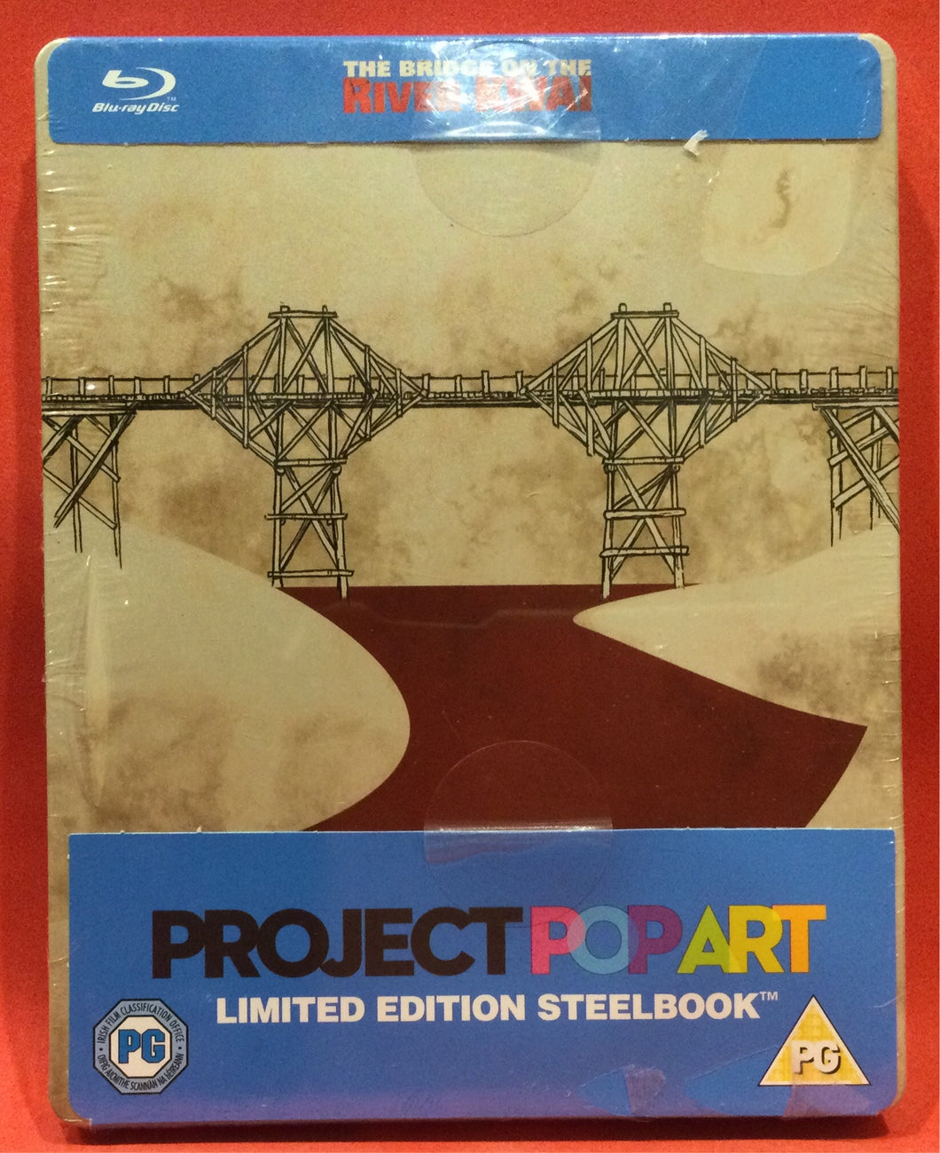 BRIDGE ON THE RIVER KWAI, THE - STEELCASE - BLU-RAY DVD (SEALED)