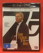 Load image into Gallery viewer, JAMES BOND - NO TIME TO DIE - 4K ULTRA HD / BLU-RAY (SEALED)
