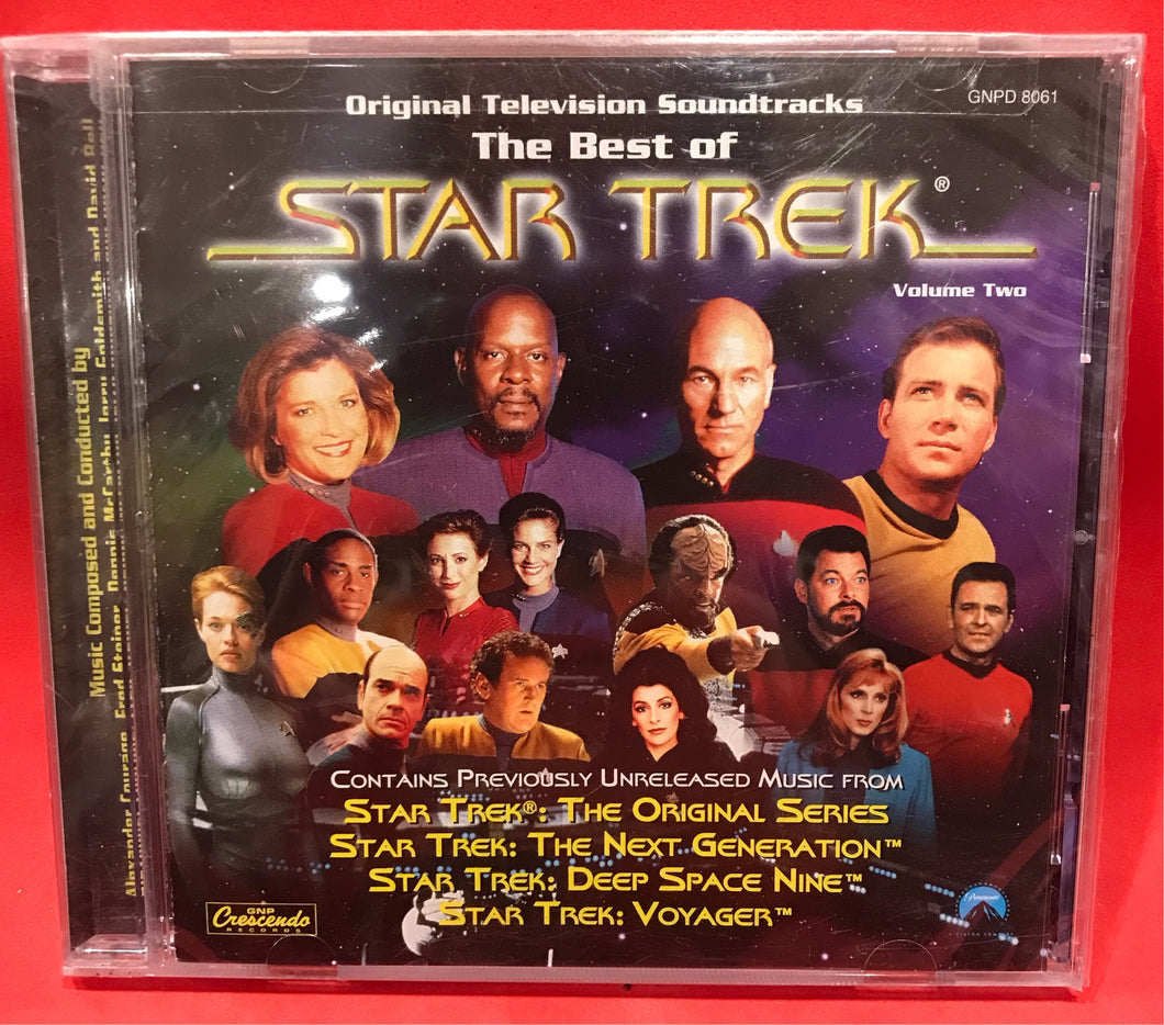 STAR TREK, THE BEST OF - SOUNDTRACK - CD (SEALED)