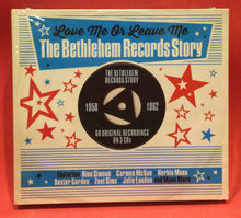 Load image into Gallery viewer, LOVE ME OR LEAVE ME - THE BETHLEHEM RECORDS STORY - 3 DISCS (SEALED)
