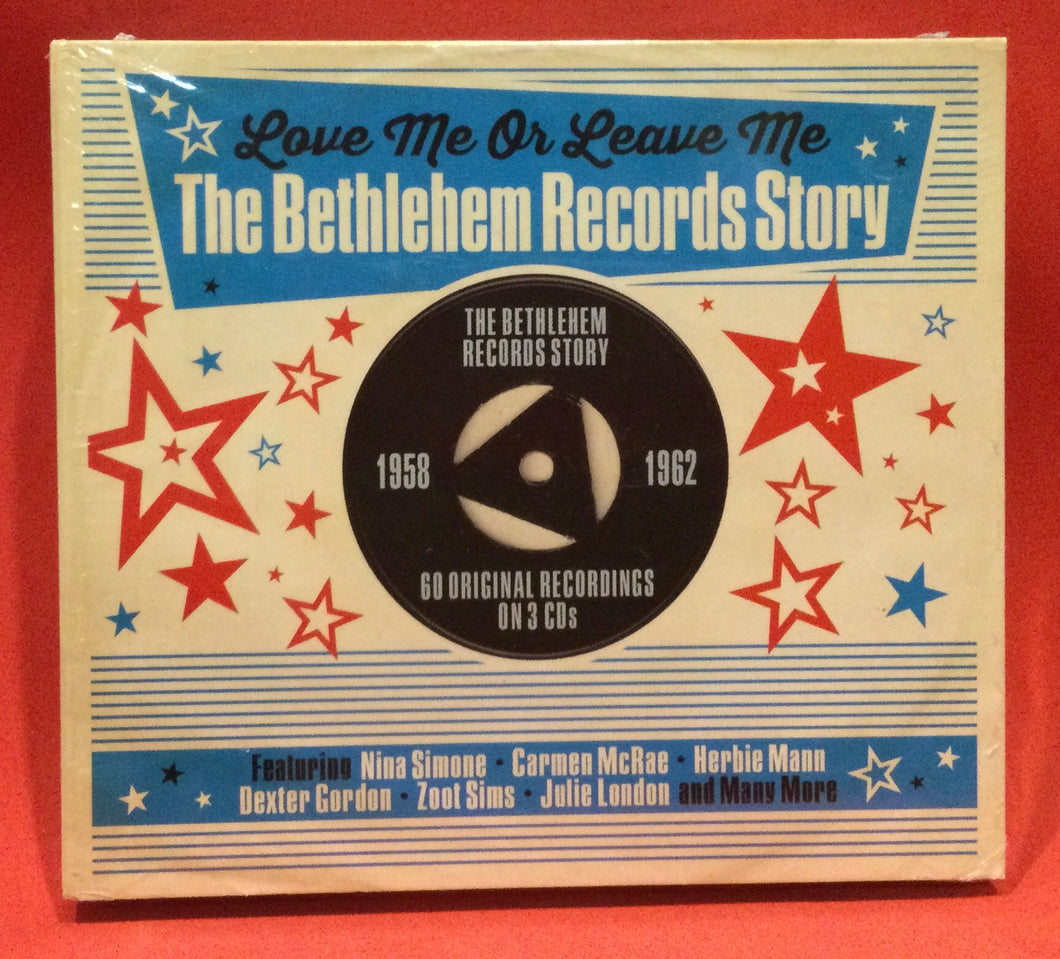 LOVE ME OR LEAVE ME - THE BETHLEHEM RECORDS STORY - 3 DISCS (SEALED)