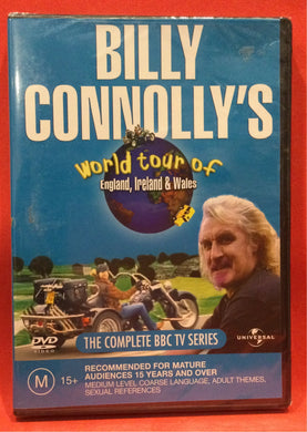 BILLY CONNOLLY WORLD TOUR ENGLAND DVD