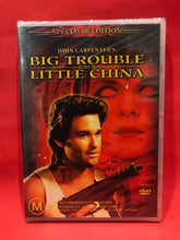 Load image into Gallery viewer, BIG TROUBLE IN LITTLE CHINA KURT RUSSELL DVD
