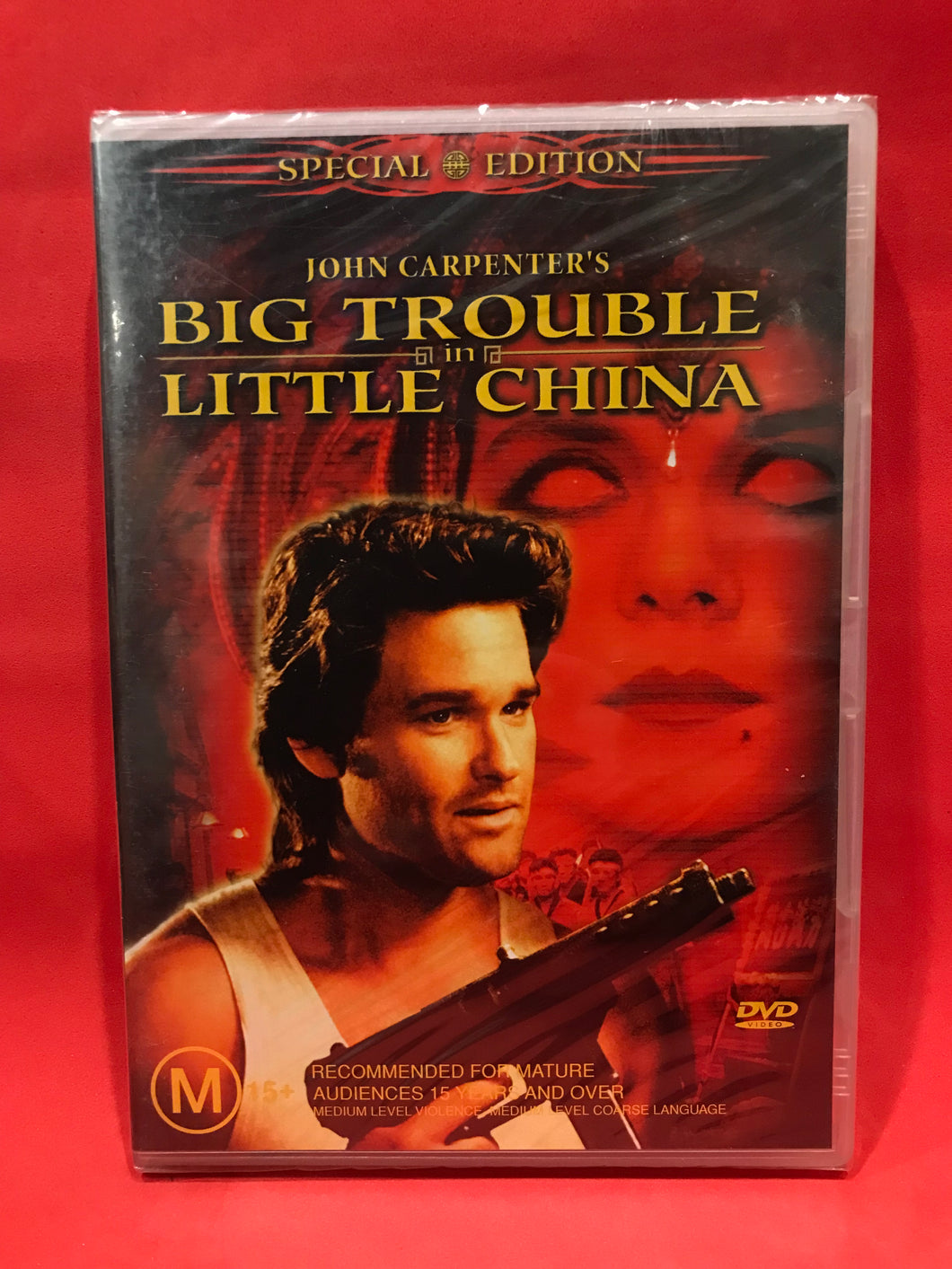 BIG TROUBLE IN LITTLE CHINA KURT RUSSELL DVD