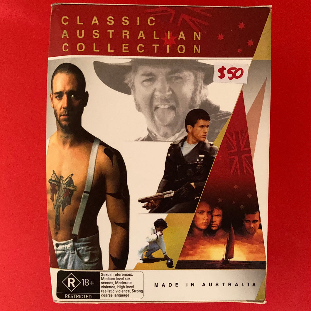 Classic Australian Collection (REGION 4 PAL) USED 10DVD