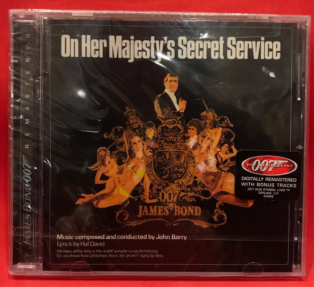 ON HER MAJESTY'S SECRET SERVICE - JAMES BOND - SOUNDTRACK - CD (SEALED)