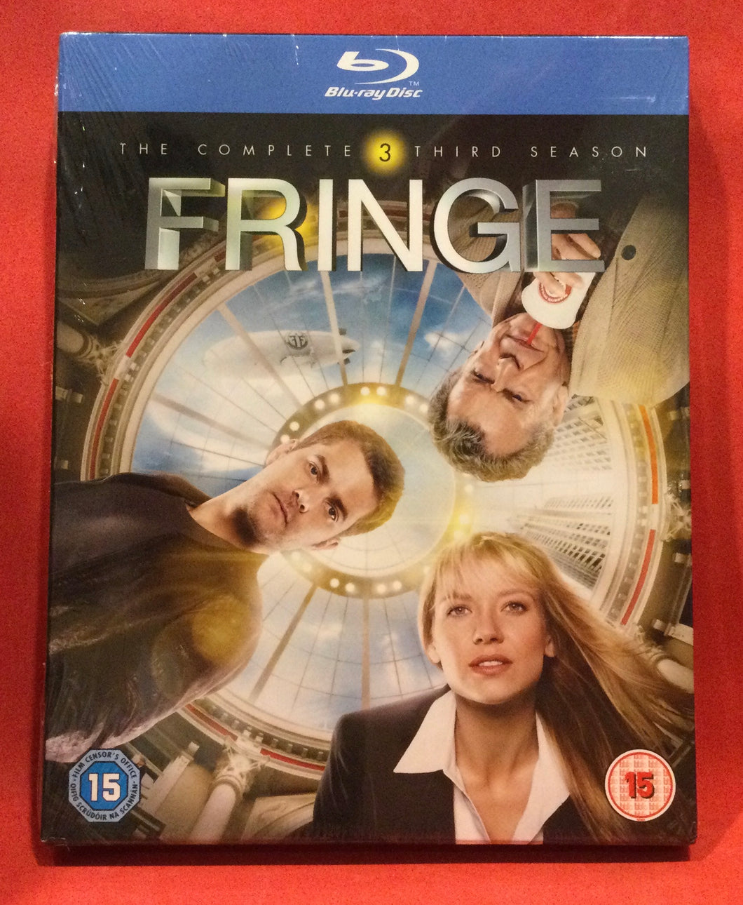 FRINGE - THE COMPLETE THIRD SEASON - BLU-RAY - 6 DVD DISCS (SEALED)